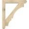 Ekena Millwork Balboa Craftsman Rough Sawn Bracket w/ Offset Brace, Douglas Fir, 6"W x 34"D x 40"H BKT0604X34X40BOA04RDF - alternate 2